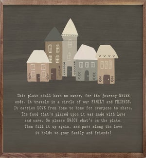 This Plate Gray By Amylee Weeks